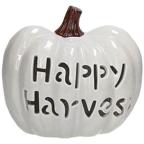 купить Декор Andrea Fontebasso 54655 Тыква со светодиодом «Тыква» 19 x 14 см Happy Harvest, керамика в Кишинёве 