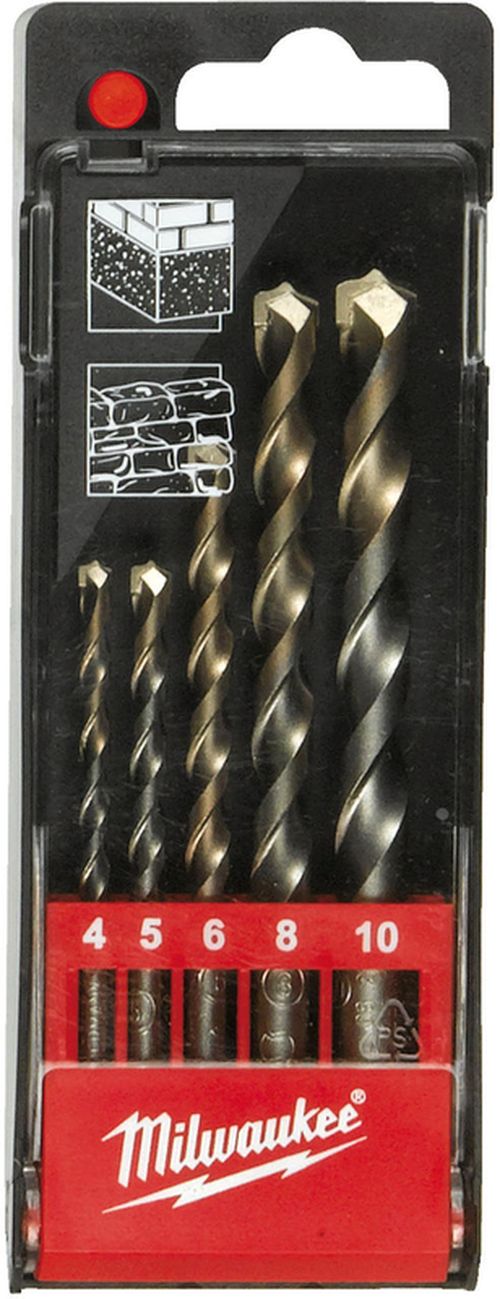 купить Сверло Milwaukee 4932480157 Набор сверл по бетону, 5 шт. в Кишинёве 