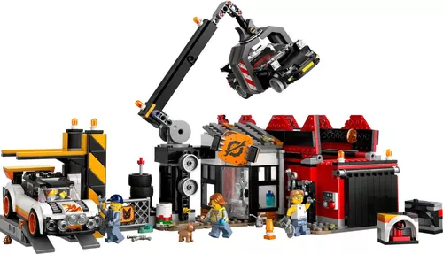cumpără Set de construcție Lego 60472 Scrapyard With Cars în Chișinău 