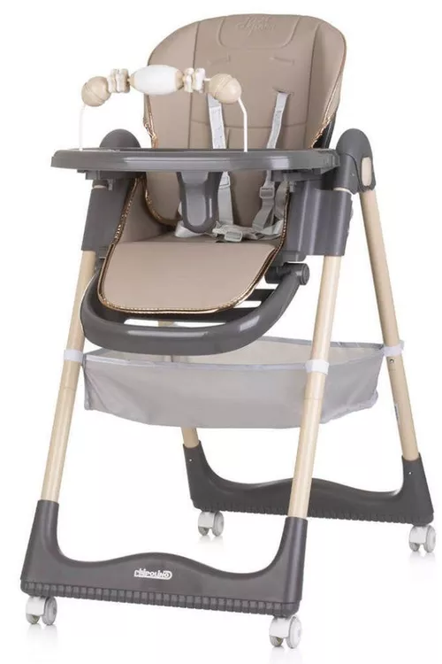 купить Стульчик для кормления Chipolino STHFS02402MA First Spoon macadamia в Кишинёве 