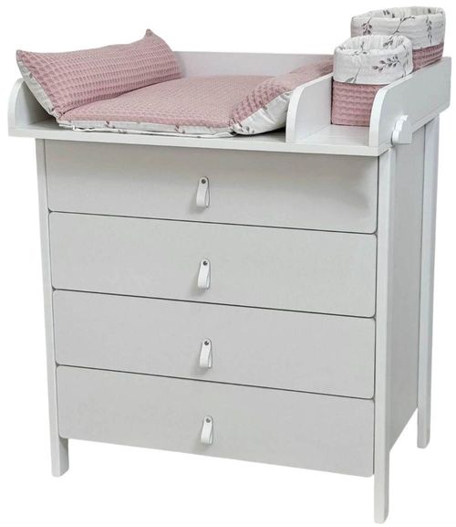 купить Комод-пеленатор Ingvart 90017041-1 Scandi Alb/Alb в Кишинёве 
