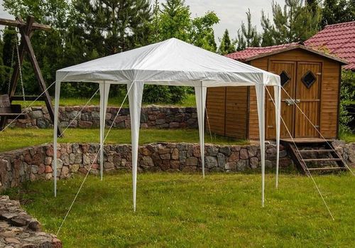 cumpără Umbră pentru grădină Saska Garden Pavilion Tent White 2x2x2m în Chișinău 