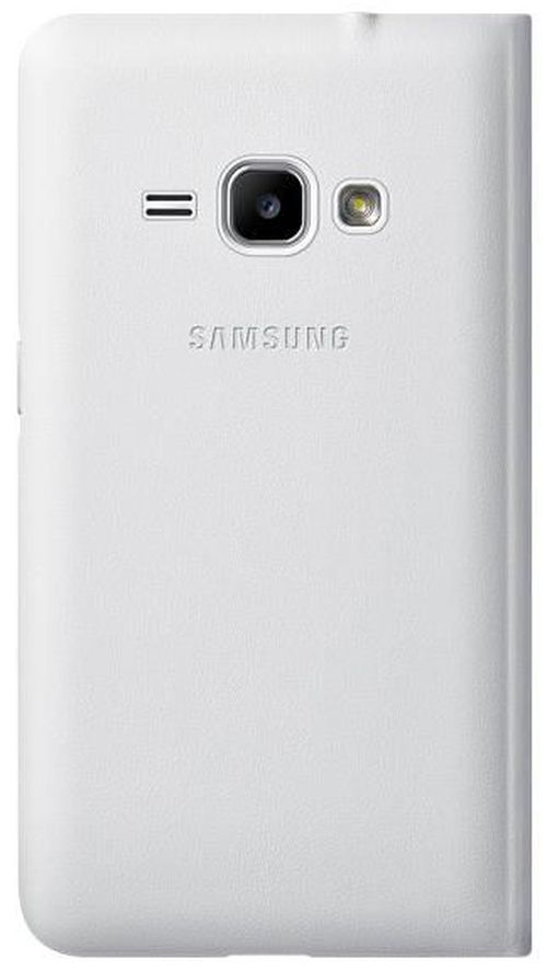 купить Чехол для смартфона Samsung EF-WJ120, Galaxy J1 2016, Flip Wallet, White в Кишинёве 