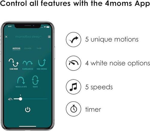 купить Колыбель 4Moms 817980017719 Basinet Mamaroo Sleep в Кишинёве 