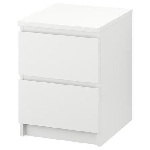 cumpără Noptieră Ikea Malm 2 ящика 40x55 White în Chișinău 