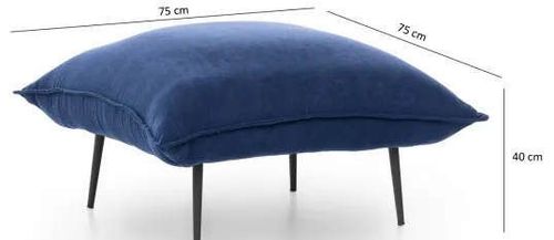 купить Пуф Trendy Tuffet Aspen Tuffet-Bleumarin GR125 (GTR002897) в Кишинёве 