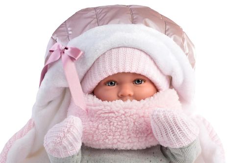 купить Кукла Llorens 74004 Mimi Llorona Capazo Porta Bebe 40 см в Кишинёве 