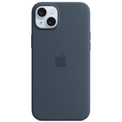 cumpără Husă pentru smartphone Apple iPhone 15 Plus Silicone MagSafe Storm Blue MT123 în Chișinău 