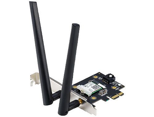 купить ASUS PCE-AX3000 Dual Band PCI-E WiFi 6 (802.11ax), 2.4Ghz/5Ghz, IEEE 802.11ax, Bluetooth 5.0, AX 3000 (2402Mbps+574Mbps) (placa de retea wireless WiFi/сетевая карта WiFi беспроводная) в Кишинёве 