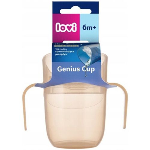 купить Поильник miscellaneous 35/368_bei Тренировочный поильник LOVI Genius 150 мл Nude в Кишинёве 