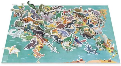 cumpără Puzzle Janod J02679 Dinosaurs puzzle 200 pieces în Chișinău 