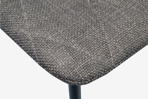 купить Комплект стол и стулья Evelin di Costacurta cтол DT-402-6B + 4 стула YTC-080B Bluvel-14 (Dark grey) в Кишинёве 