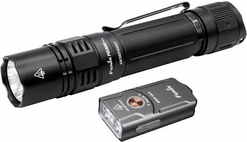 cumpără Lanternă Fenix PD36R Pro LED Flashlight+E03R V2.0 (Grey) Kit în Chișinău 