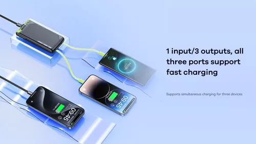 cumpără Acumulator extern USB (Powerbank) Remax RPP-53 10KmAh PD+QC 20W+22,5W Black în Chișinău 