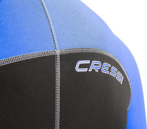 cumpără Accesoriu pentru înot Cressi-Sub LIDO SHORTY WETSUIT black/blue 2mm XL/5 (LV455005) în Chișinău 