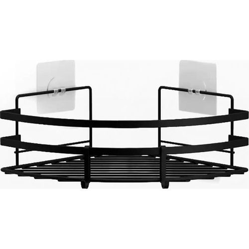 cumpără Raft de baie Teknotel ST107b metal negru 24x24x11,5cm în Chișinău 