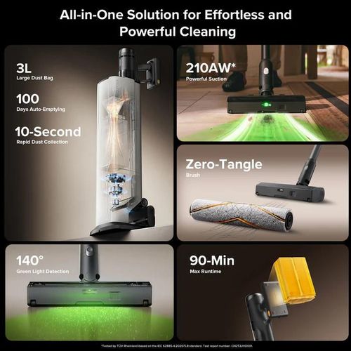 cumpără Aspirator fără fir Roborock Vacuum Cleaner H60 Hub Ultra în Chișinău 