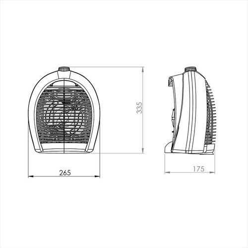 cumpără Încălzitor cu ventilator Kumtel LX-6331 BEJ în Chișinău 