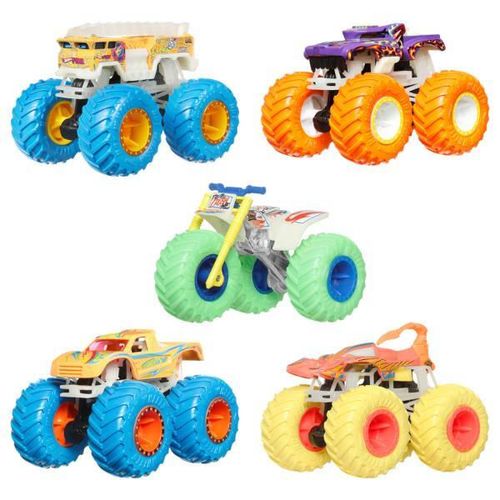 cumpără Mașină Hot Wheels JFX08 Monster Trucks Glow in the Dark (strălucește în întuneric), as. în Chișinău 