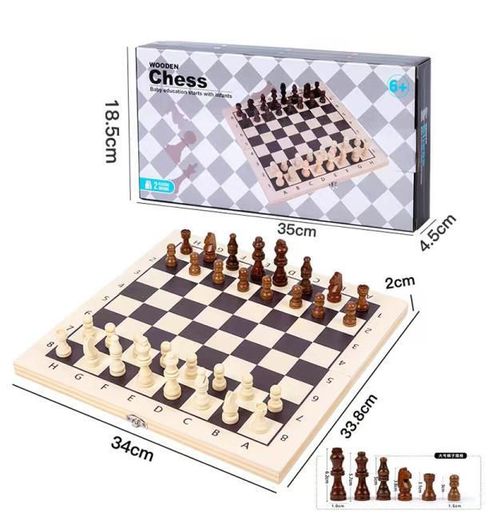 cumpără Joc educativ de masă Optmarket 201930376 Set sah în Chișinău 