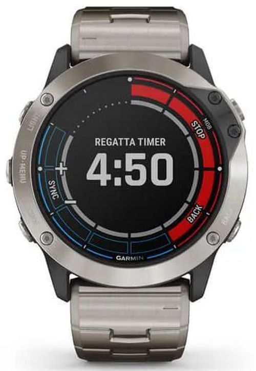 купить Смарт часы Garmin quatix 6X Solar Titatnium (010-02157-31) в Кишинёве 