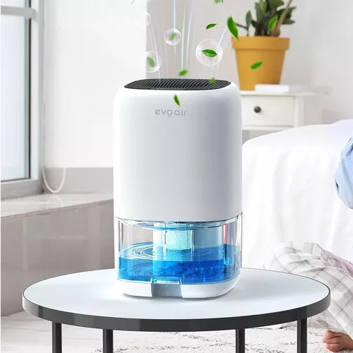 купить Осушитель воздуха EvoAir HUMIX300, 300ml/24h, Silentios, Lumina Ambientala în 7 culori, Alb в Кишинёве 