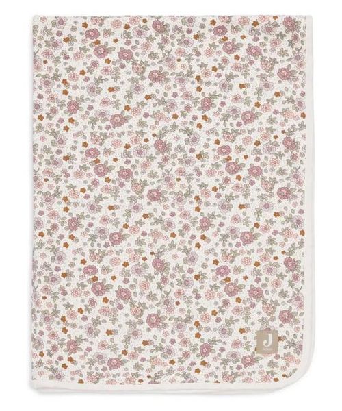 купить Детское постельное белье Jollein 521-511-67045 Paturica Jersey Retro Flowers, 75x100cm в Кишинёве 