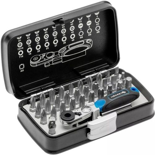 cumpără Set de unelte de mână Hoegert Set biti cu antrenor 33buc 1/4 HT1R460 în Chișinău 