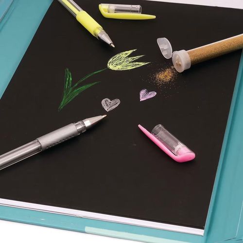 купить Набор для творчества As Kids 1038-11040 Happi Hobbi Art Journal Fluo Pen в Кишинёве 