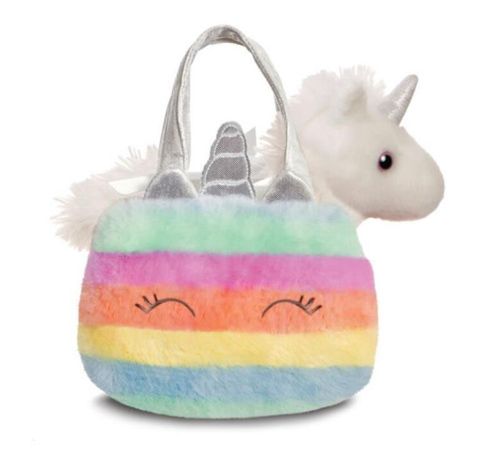 купить Мягкая игрушка miscellaneous AUR 200627A Fancy Pals Unicorn, 20cm в Кишинёве 