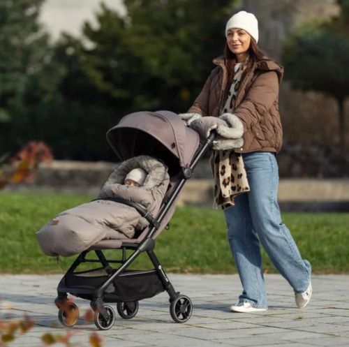 купить Аксессуар для колясок Petite&Mars 527804 Manusi pentru carucior Furry Champagne Shower в Кишинёве 