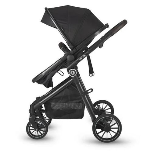 cumpără Сărucior pentru copii Coccolle Ago Diamond black, 3in1 cu landou transformabil în Chișinău 