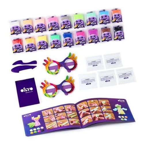 cumpără Set de creație Okto 70151 Set de plastilină ușoară, 18buc în Chișinău 