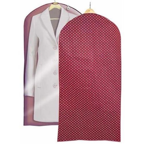 cumpără Cutie depozitare Ordinett 36498 Чехол для одежды 60x135cm тканевый, бордо în Chișinău 