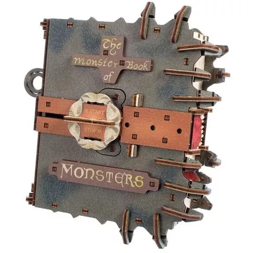 купить Пазл Ugears Cartea Monștrilor Monstruoși, 2464D в Кишинёве 