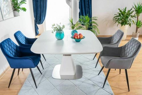 cumpără Scaun Signal Linea velvet czarny stelaz/bl.14 szary în Chișinău 