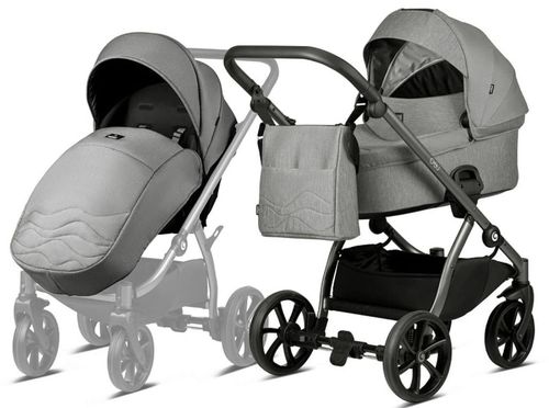 купить Детская коляска Tutis 2in1 LEO Grey (1222108) в Кишинёве 