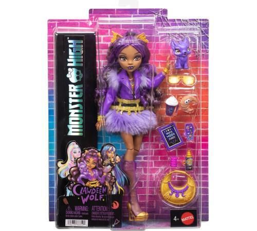 cumpără Păpușă Mattel JHK30 Monster High, Clawdeen Wolf cu animalul de companie Crescent în Chișinău 