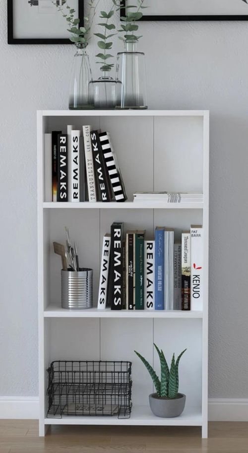 купить Стеллаж Remaks 3 Shelf White в Кишинёве 