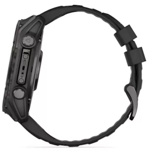 cumpără Ceas inteligent Garmin Fenix 8 – 51 mm, Sapphire, Carbon Gray DLC Titanium with Black (010-02905-21) în Chișinău 