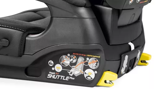 купить Автокресло Peg Perego 2-3 Shuttle Plus Licorice в Кишинёве 