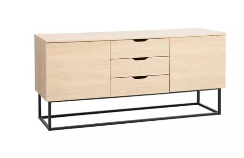 cumpără Comodă Deco Vermont 160x45x75H Stejar M37/Black în Chișinău 