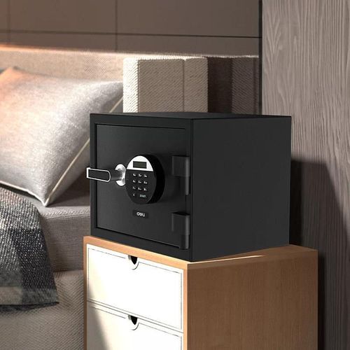 cumpără Safeu de oficiu Deli DLET580 300x380x300 mm, ignifugă în Chișinău 