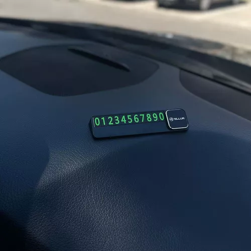 cumpără Accesoriu auto Tellur TLL171231 Suport numar telefon Basic pentru parcare temporara, plastic, negru în Chișinău 
