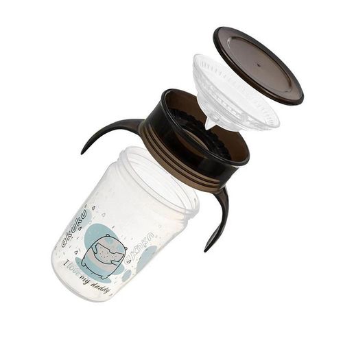 cumpără Cană cu pai Akuku A0671 Black 240ml în Chișinău 