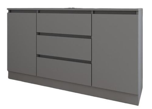 cumpără Comodă Smartex (16222) Т4 160cm Grafit în Chișinău 