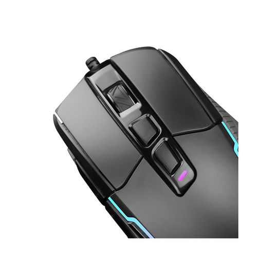 купить Мышь игровая MARVO G957, Gaming mouse 10000dpi adjustable, Optical sensor (Pixart), 7 programmable buttons, RGB, Advanced configuration, Braided cable, USB, Black в Кишинёве 