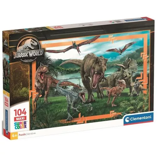 купить Пазл Clementoni Puzzle 104 Maxi Jurassic World (23770) в Кишинёве 