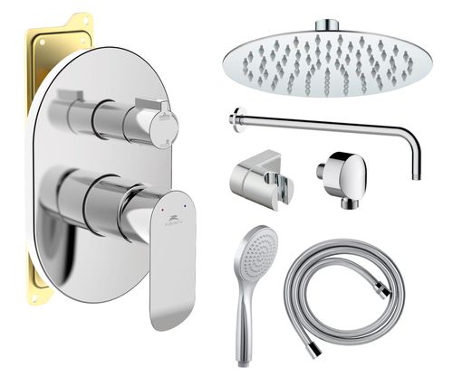 купить Душевая панель Rubineta OLO+ULTRA-2F (N) в Кишинёве 