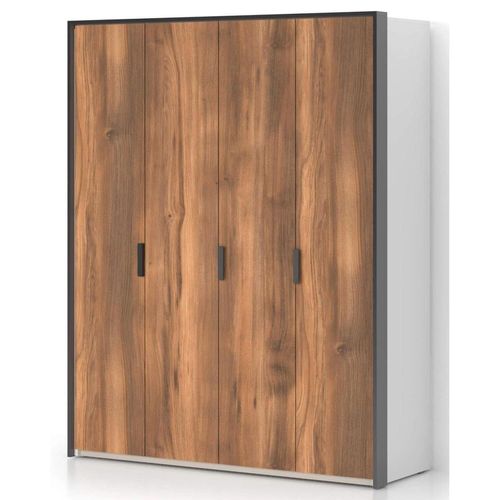 купить Шкаф Fabrik Home Marshal 1830x2090x550 Дуб барокко янтарный в Кишинёве 